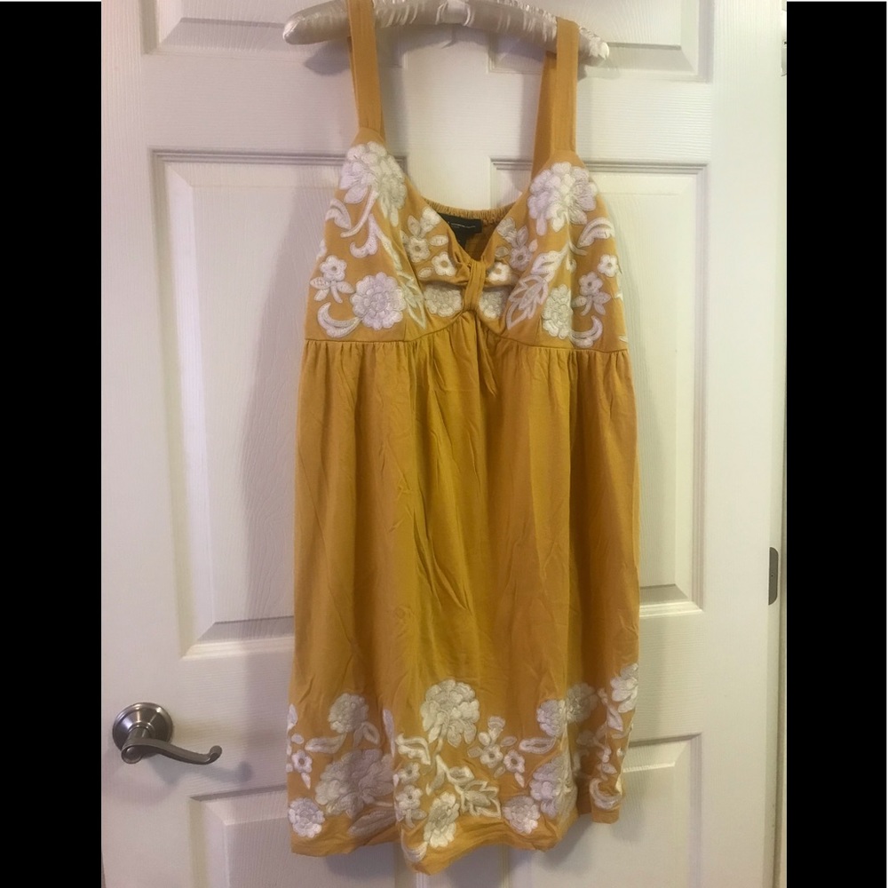 Woman’s Yellow Dress